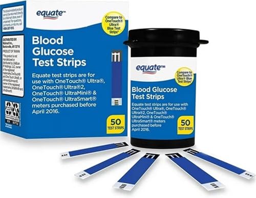 Blood Glucose Test Strips, 50 Count B9925