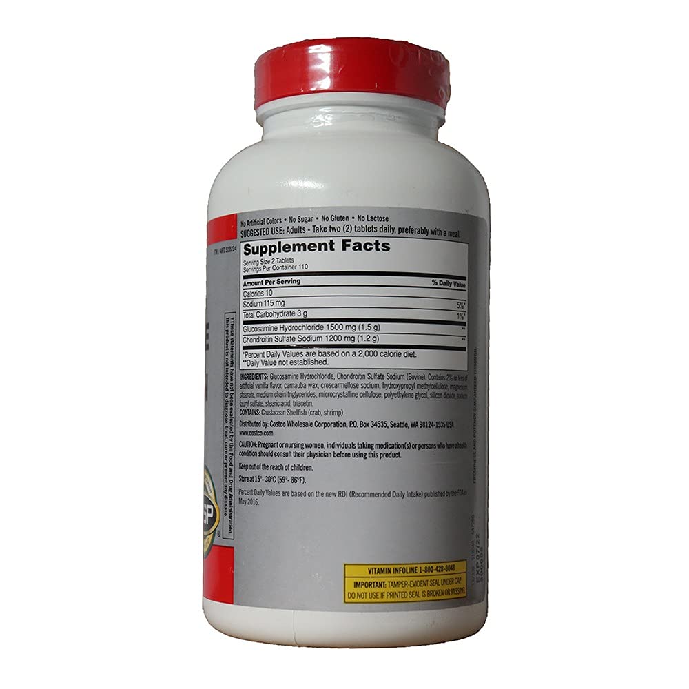 Glucosamine & Chondroitin 220 Tablets 4 Pack F385330