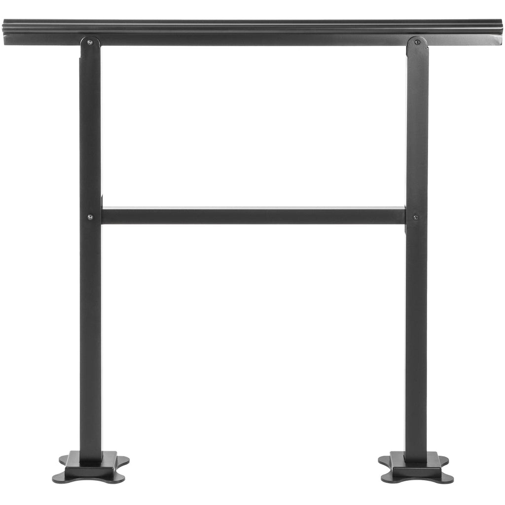 Aluminum Outdoor Stair Handrail 36 x 35 for 2-3 Steps J45307