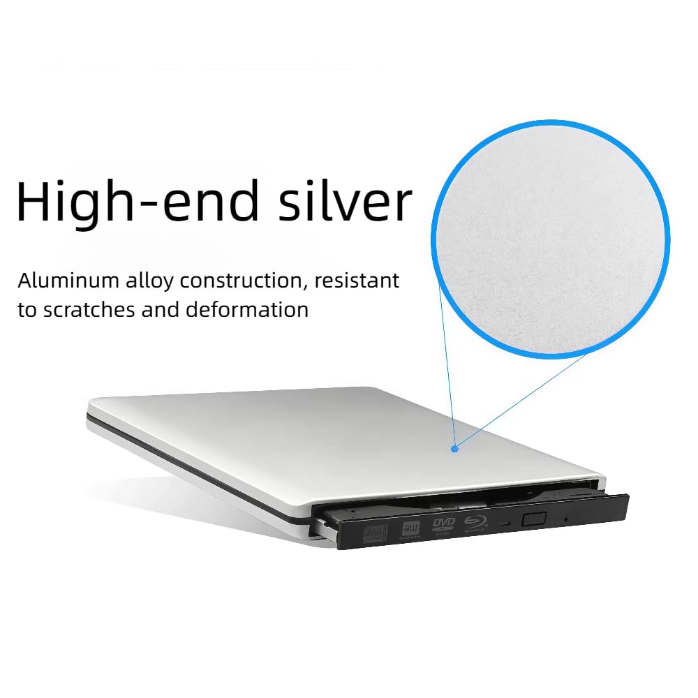 Aluminum External USB 3.0 and USB C 4K Blu-Ray Writer M311