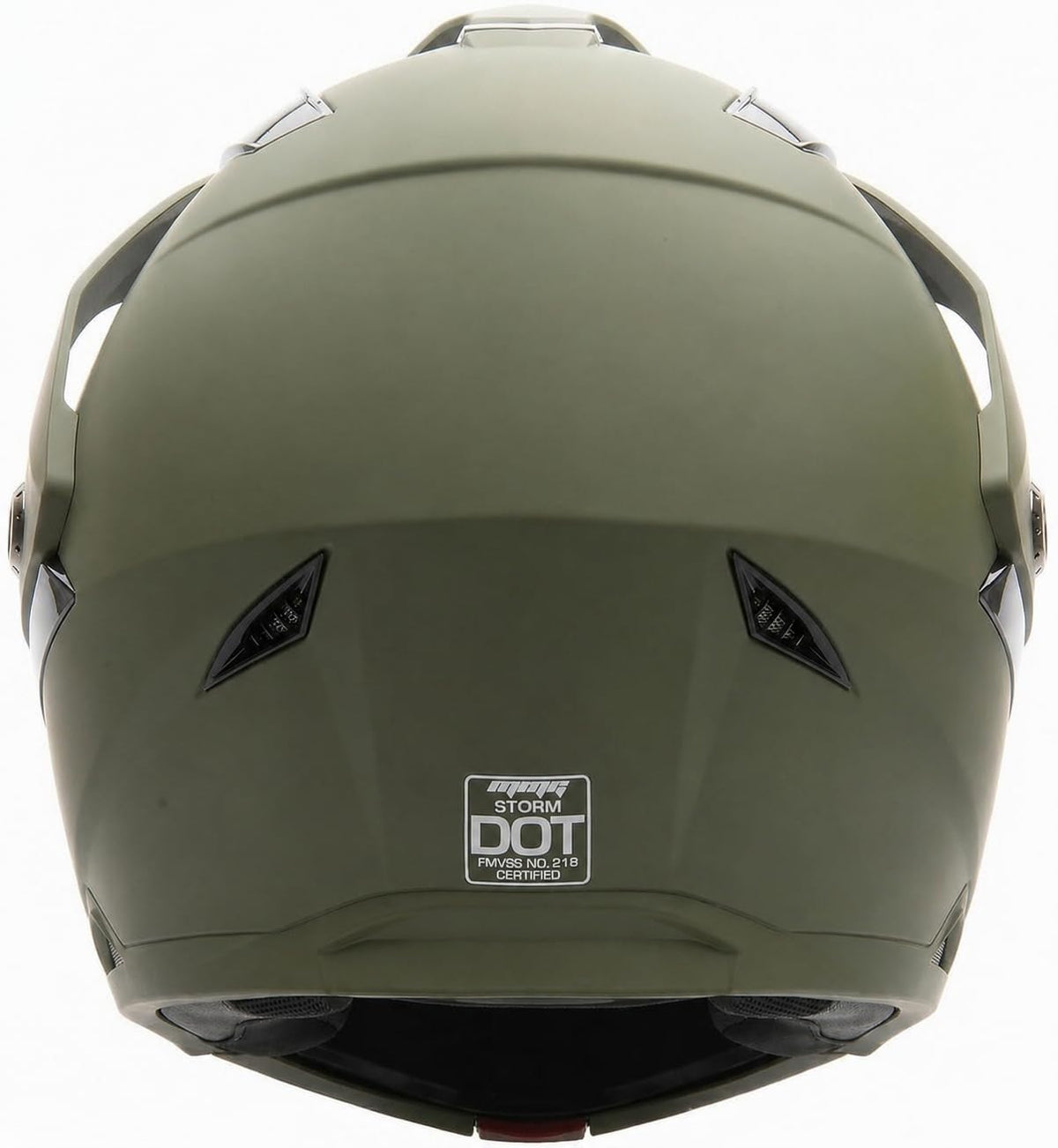 Green Large Full Face Helmet T6411