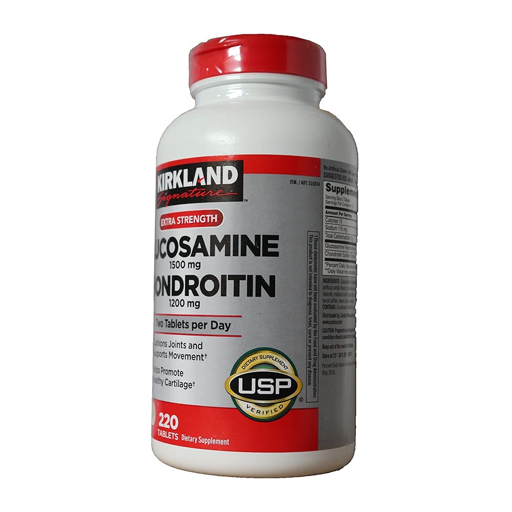 Glucosamine & Chondroitin 220 Tablets 4 Pack F385330
