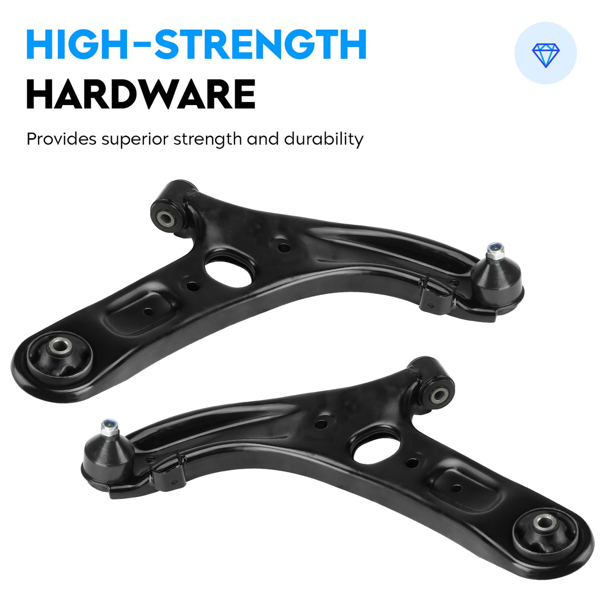 Front Lower Control Arm with Ball Joint Driver & Passenger Side 2Pcs Z908162