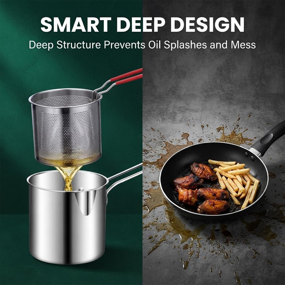 304 Stainless Steel Fryer Y441813