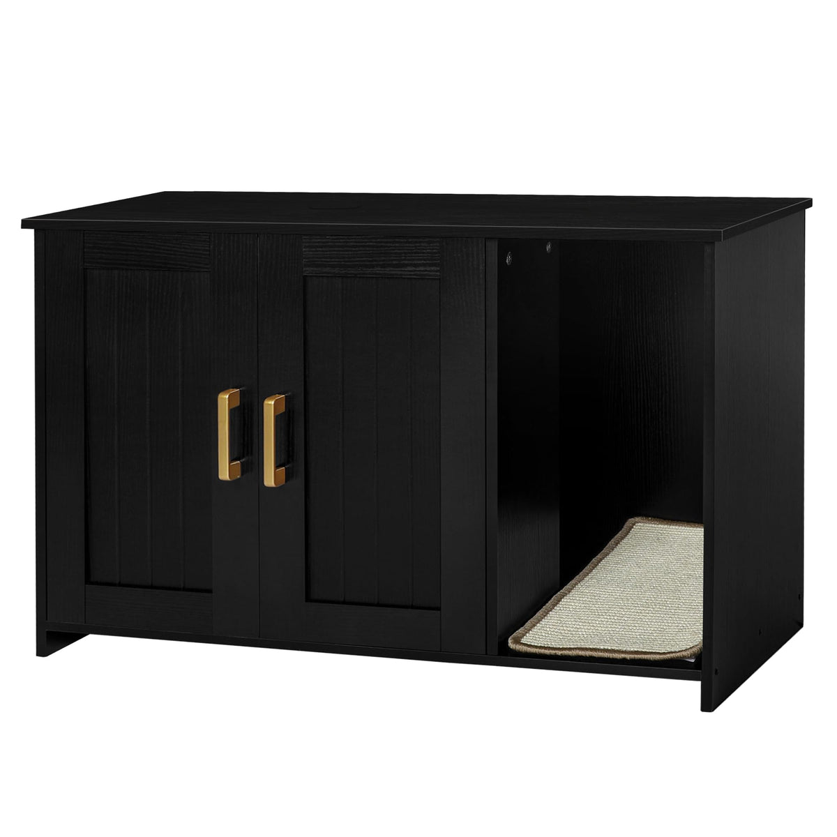 Cat Litter Box Enclosure with Scratching Mat L3275