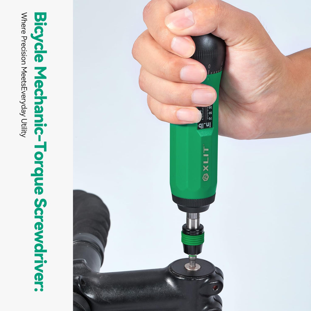 Adjustable Torque Screwdriver Set, 13-Piece 1/4" Hex Quick Release N494728