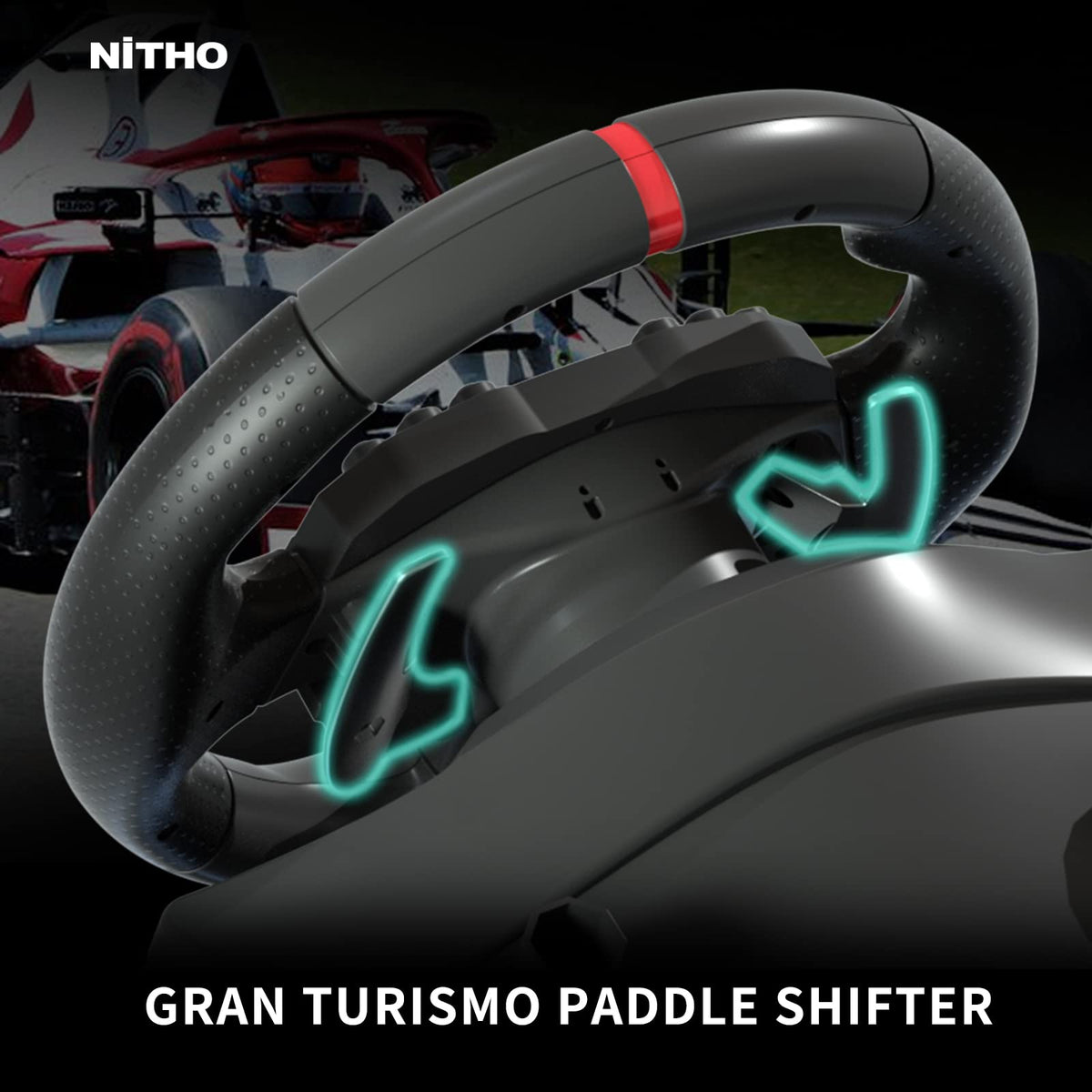 Steering Wheel with Pedals & Shifter V2799