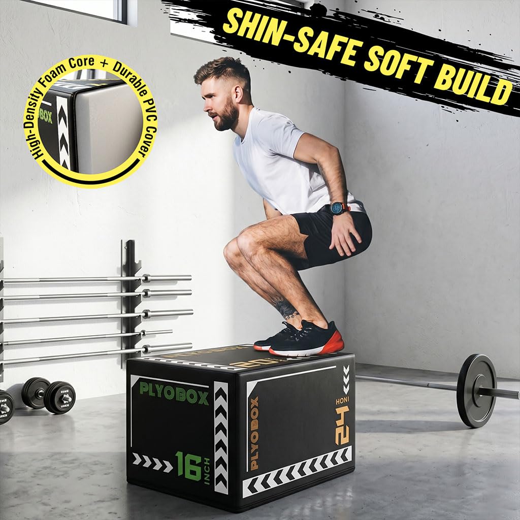3-in-1 Plyometric Jump Box F74364