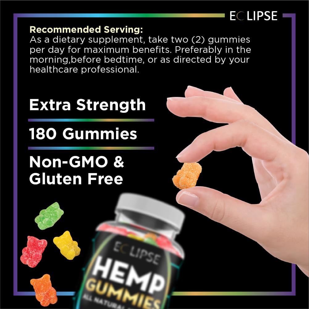 Hemp Gummies 180 Count O473910