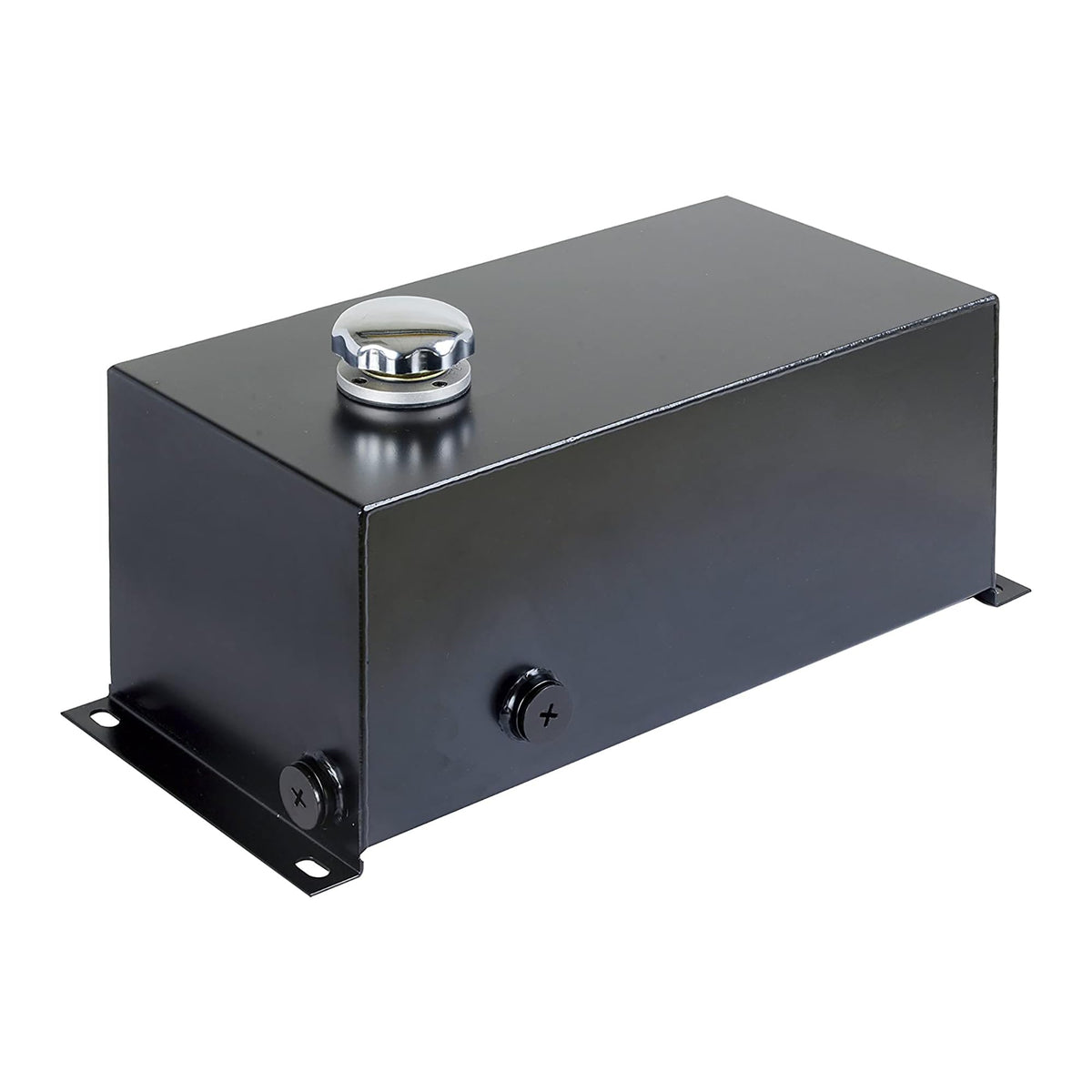 14 Gauge Welded Steel Hydraulic Reservoir Tank, Black, 5 Gallon B16462