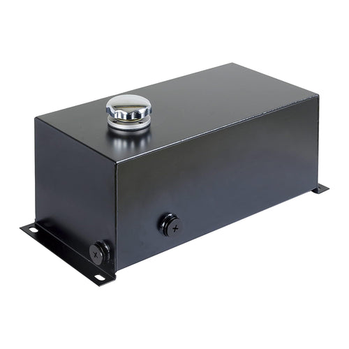 14 Gauge Welded Steel Hydraulic Reservoir Tank, Black, 5 Gallon B16462