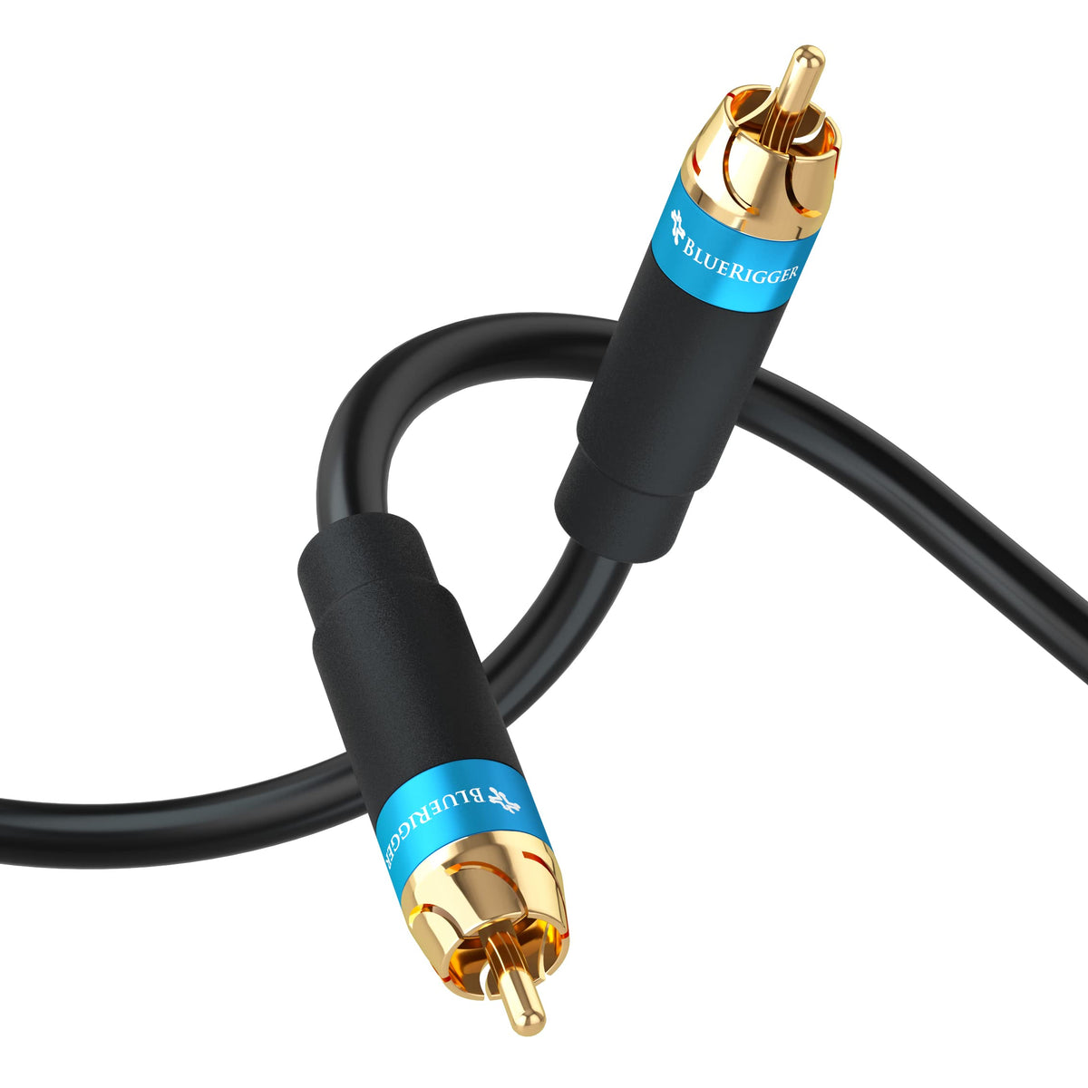 15FT Dual Shielded RCA Subwoofer Cable E77047