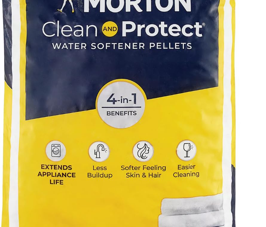Water Softener Salt Pellets, 40 LB Bag (2) U795316
