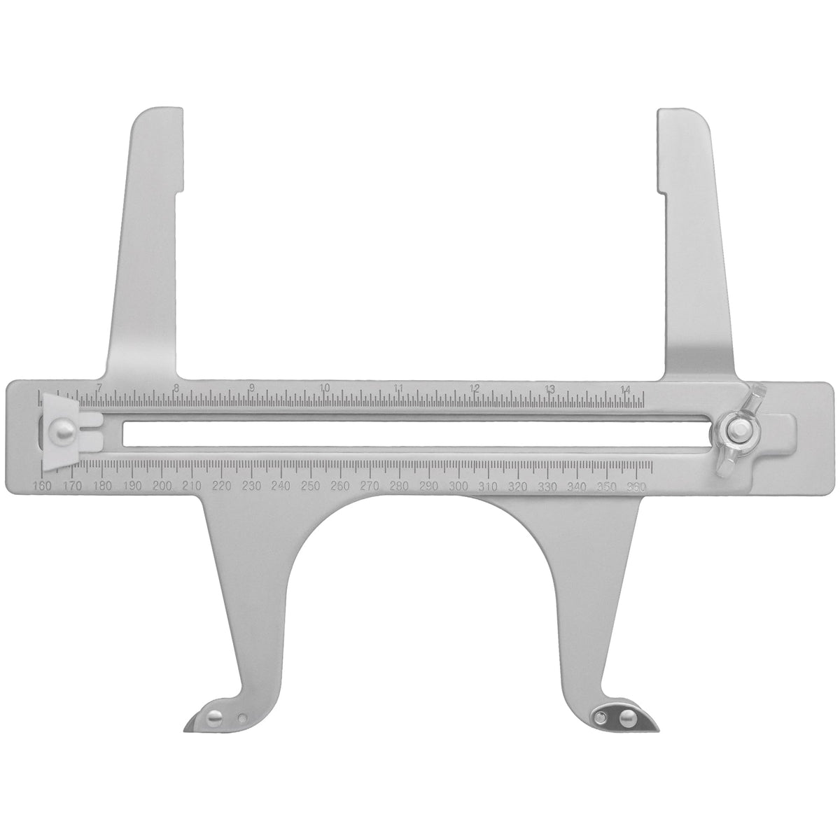 Drum Brake Measuring Tool Silver X1769