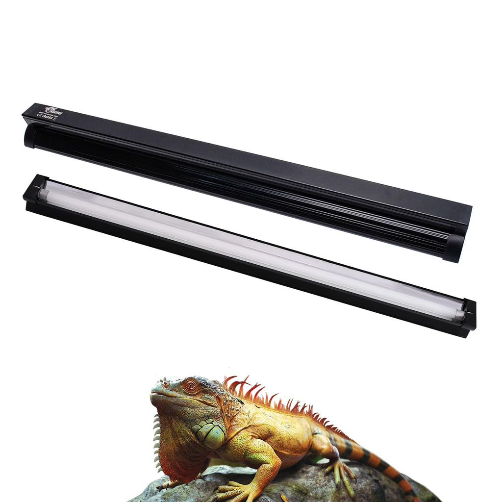 24W 22 Inch T5 HO UVB10.0 Reptile Light Combo Kit H133142