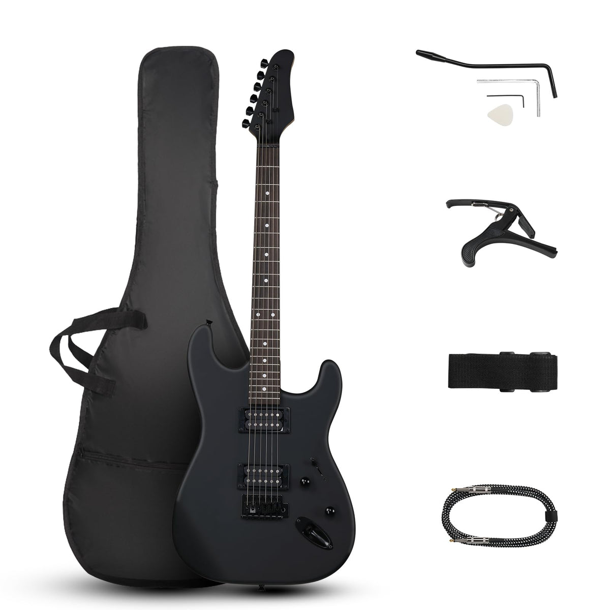39 Inch H-H Pickup Electric Guitar Q871345
