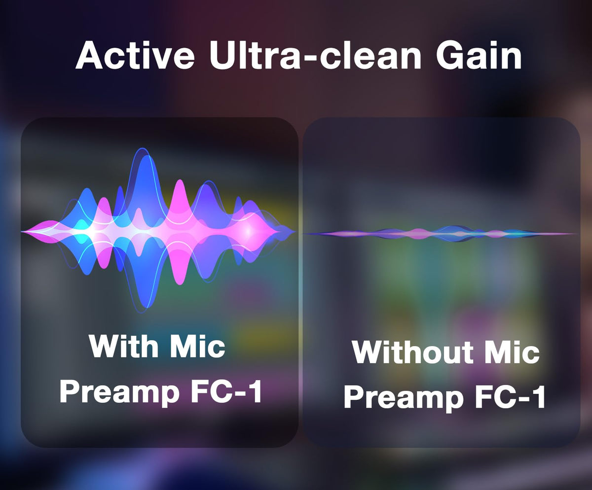 Dynamic Mic Preamp Gain Booster A50320