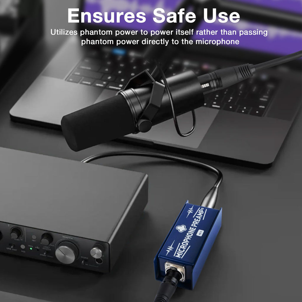 Dynamic Mic Preamp Gain Booster A50320
