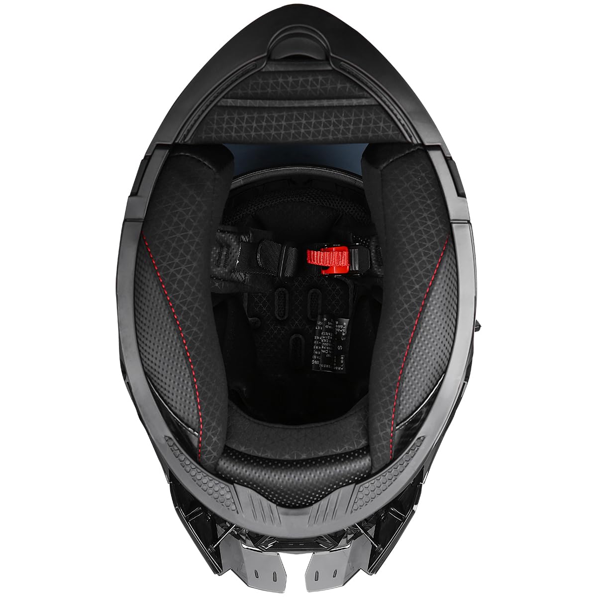 Full Face Flip Up Motorcycle Helmet Dual Visor DOT Approved P7444