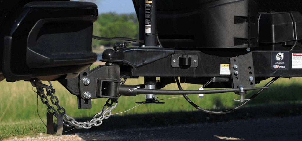 Weight Distribution Hitch with Sway Control, 1000lbs Tongue Weight, 2-5/16 Inch Ball, Black J398852