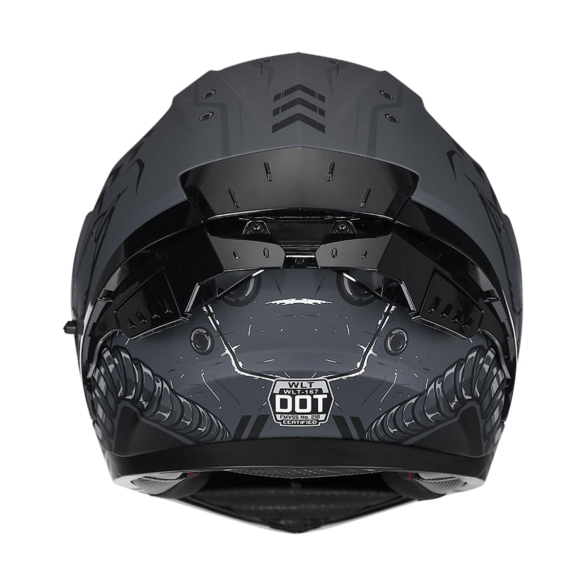 Full Face Flip Up Motorcycle Helmet Dual Visor DOT Approved P7444