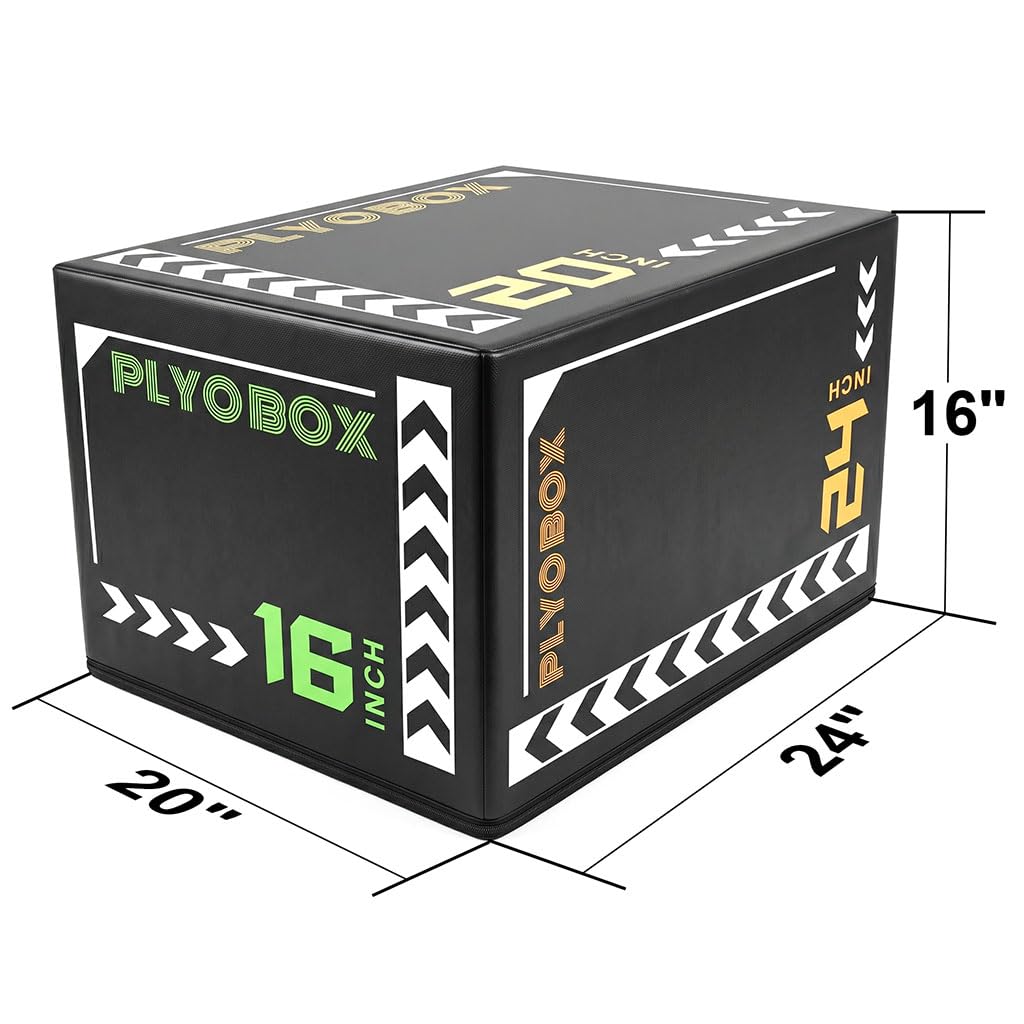 3-in-1 Plyometric Jump Box F74364