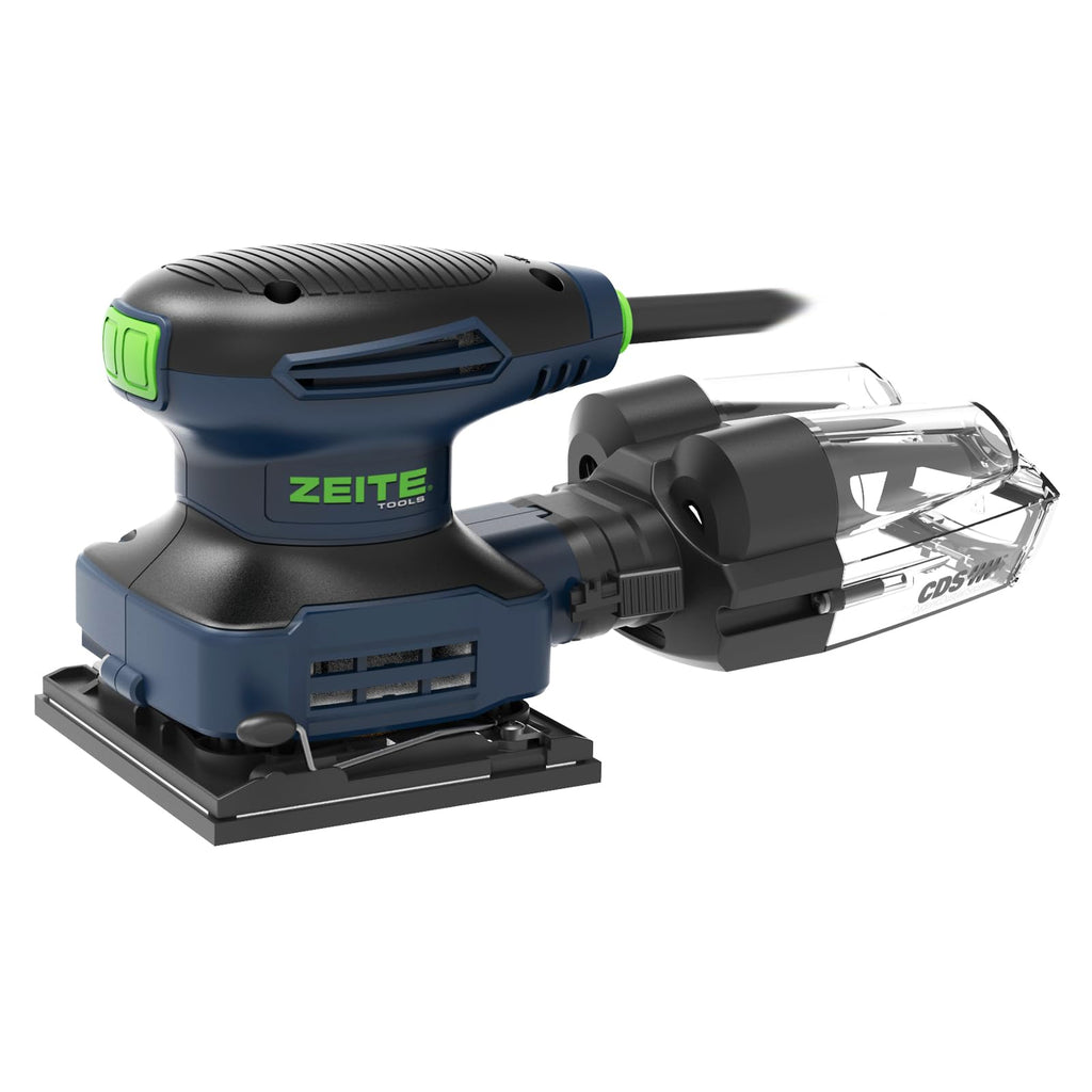 2.4 Amp 1/4 Sheet Electric Palm Sander with 12Pcs Sandpapers K96307