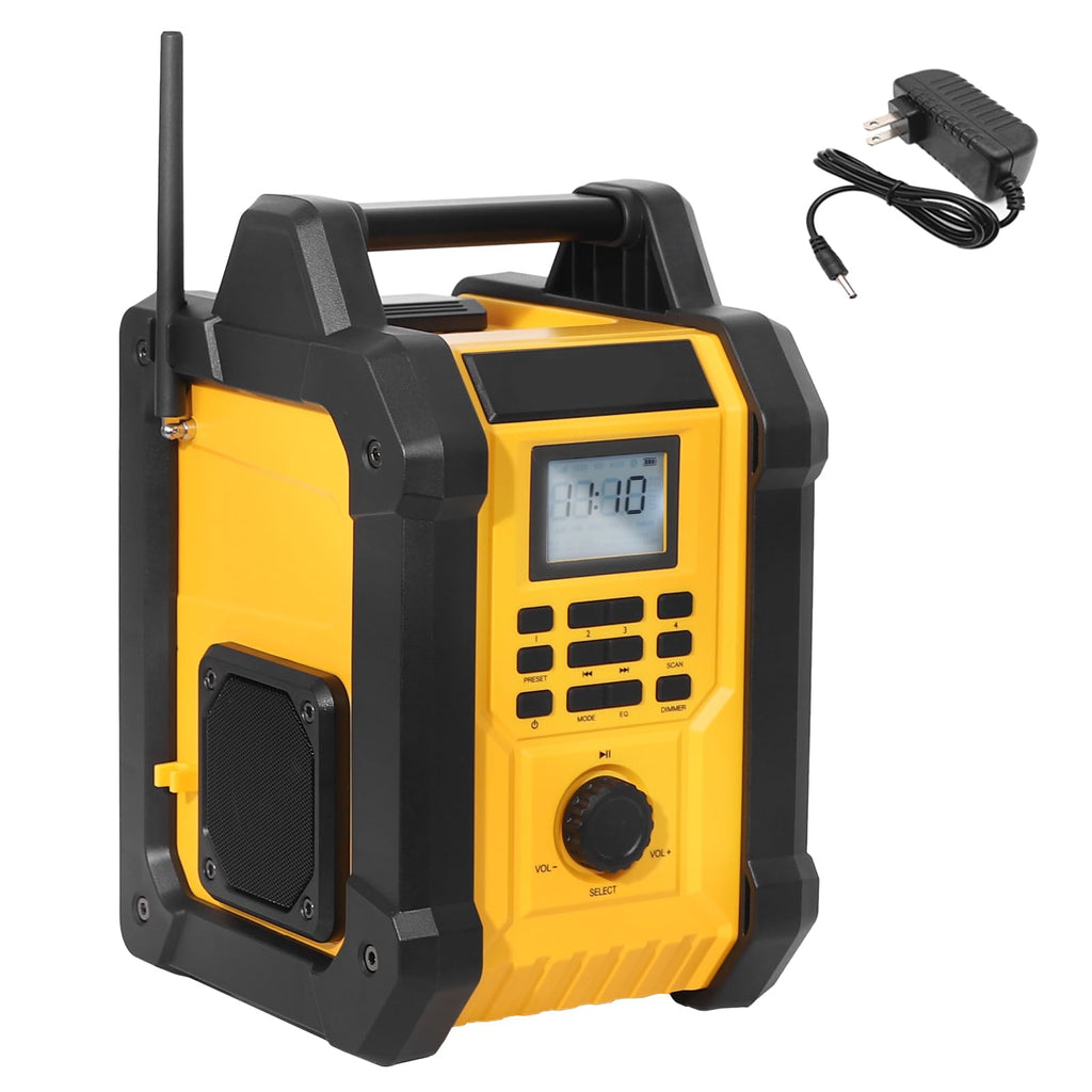Portable Waterproof AM/FM Jobsite Radio Speaker O145533
