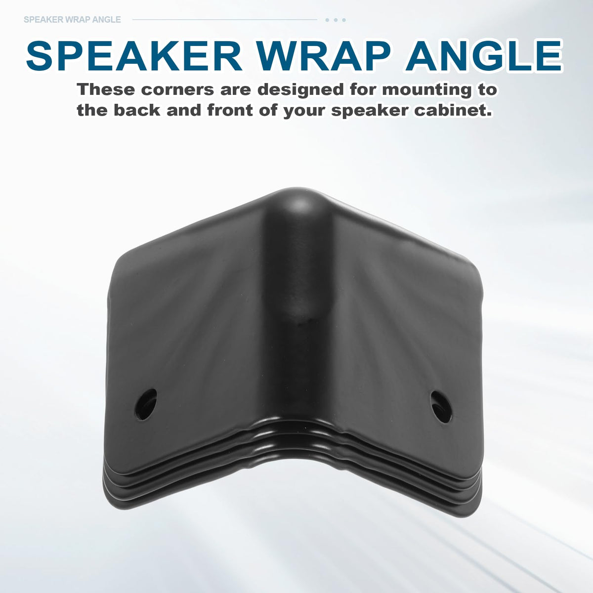 4 Pcs Metal Speaker Cabinet Corners Protector V298