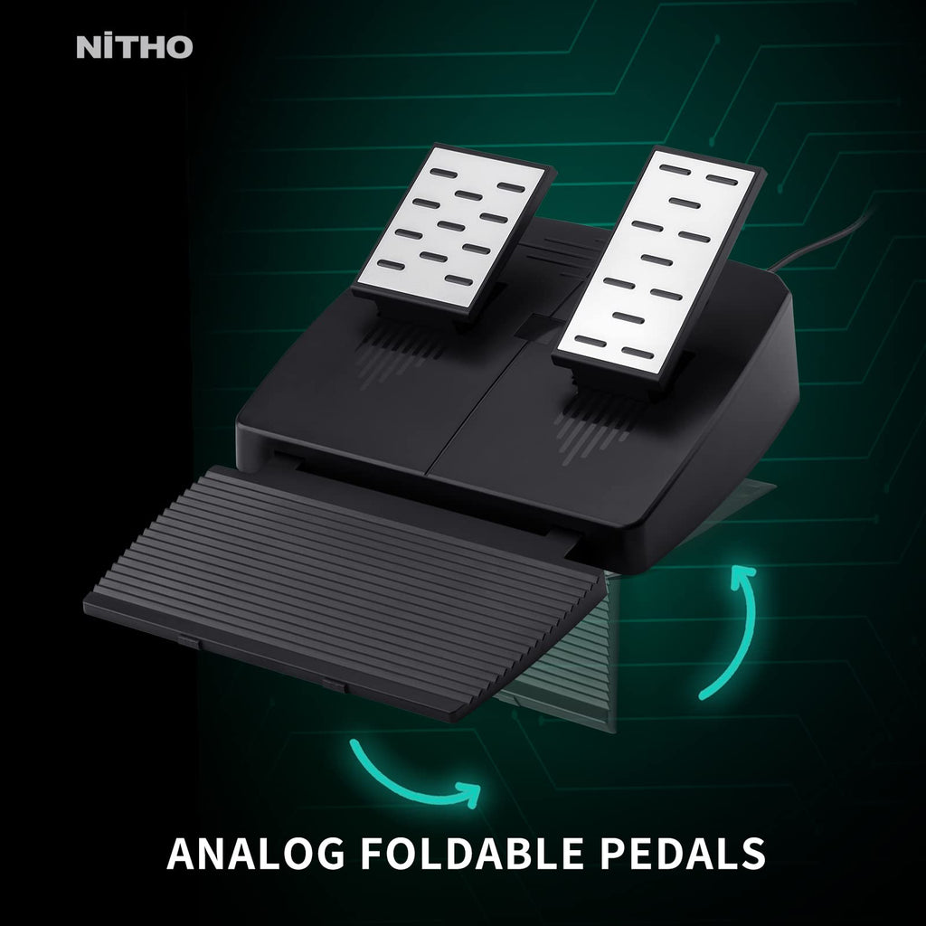 Steering Wheel with Pedals & Shifter V2799