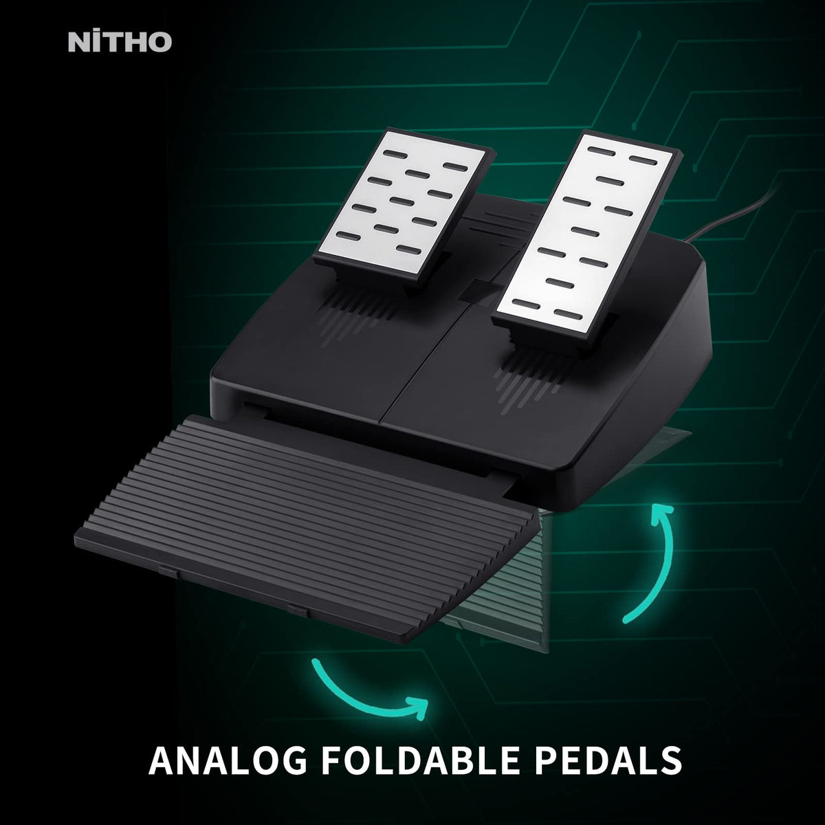 Steering Wheel with Pedals & Shifter V2799