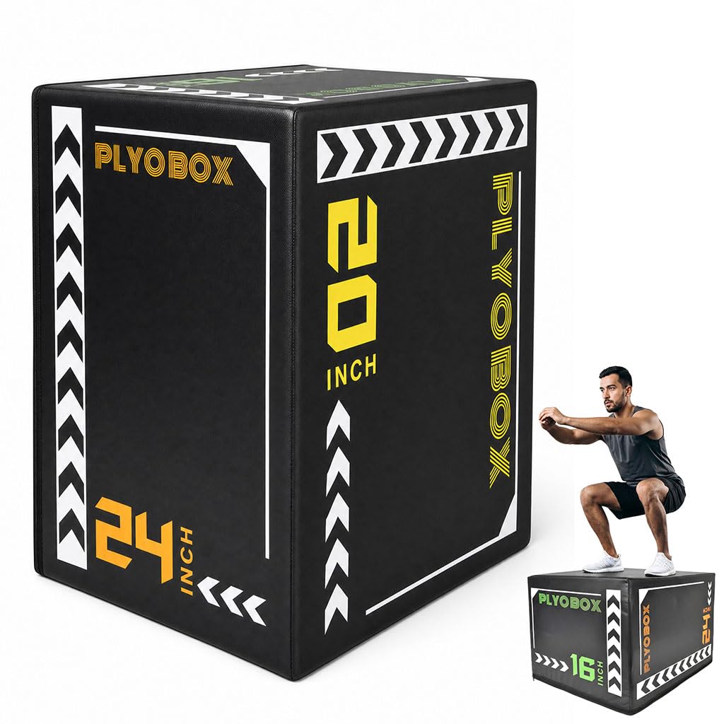 3-in-1 Plyometric Jump Box F74364