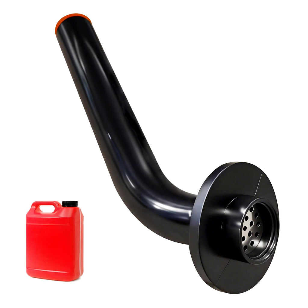 Gas Can Spout with Rubber Stopper F1481