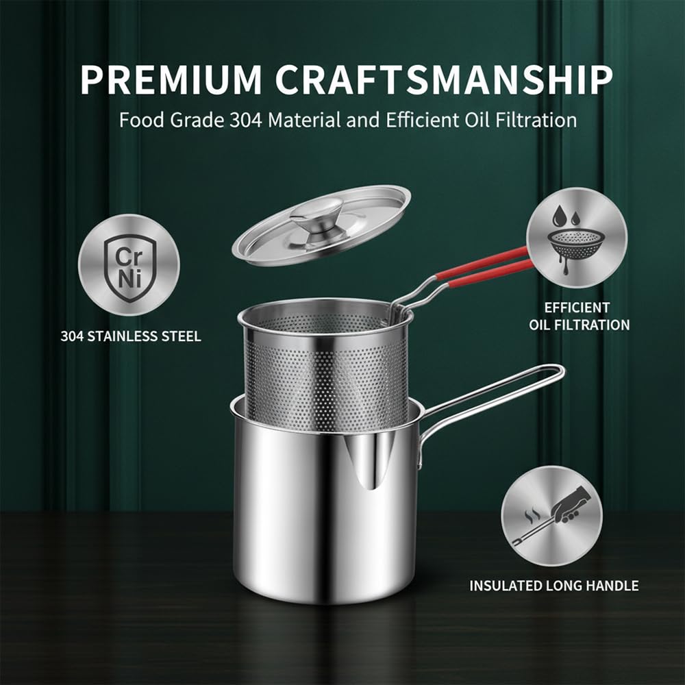 304 Stainless Steel Fryer Y441813