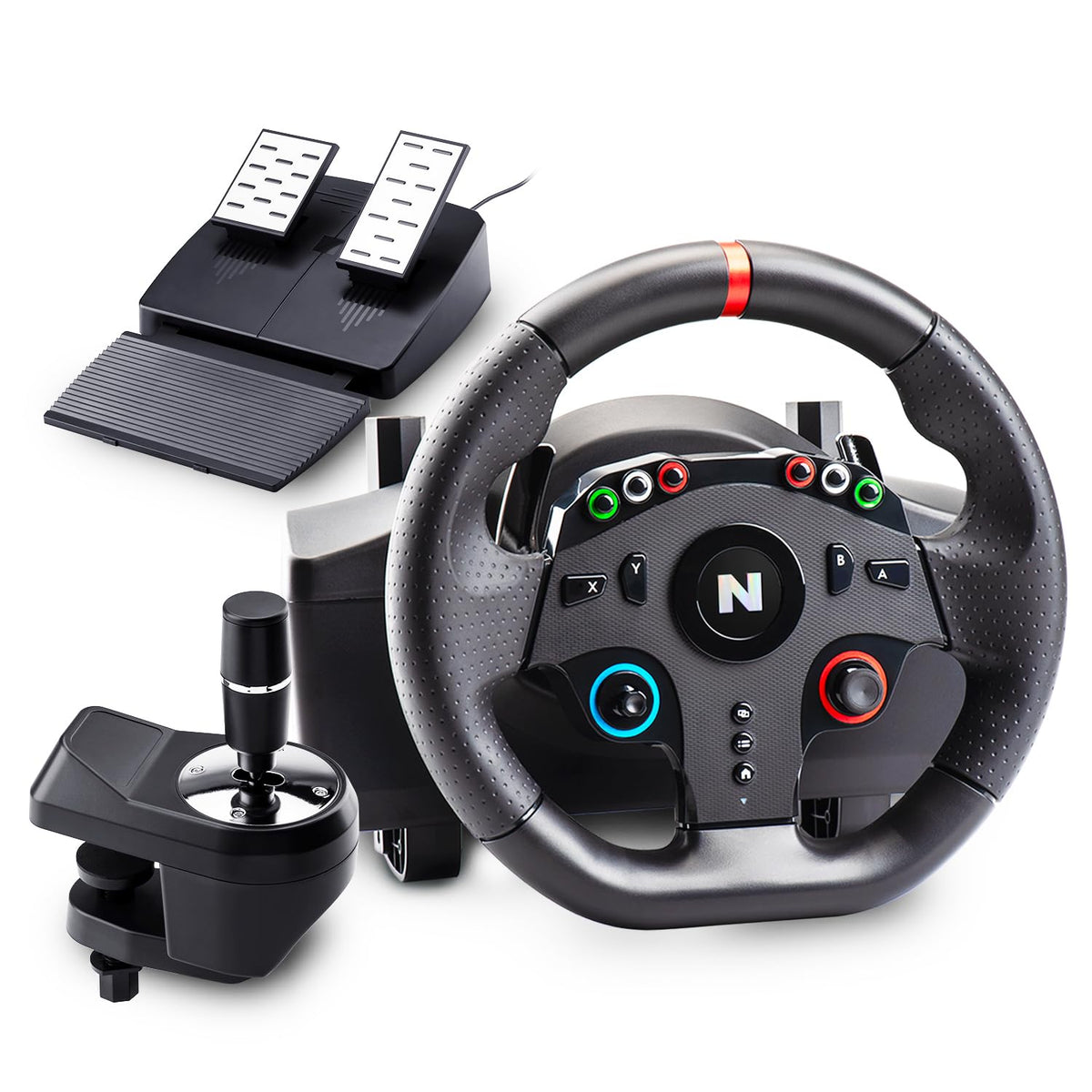 Steering Wheel with Pedals & Shifter V2799
