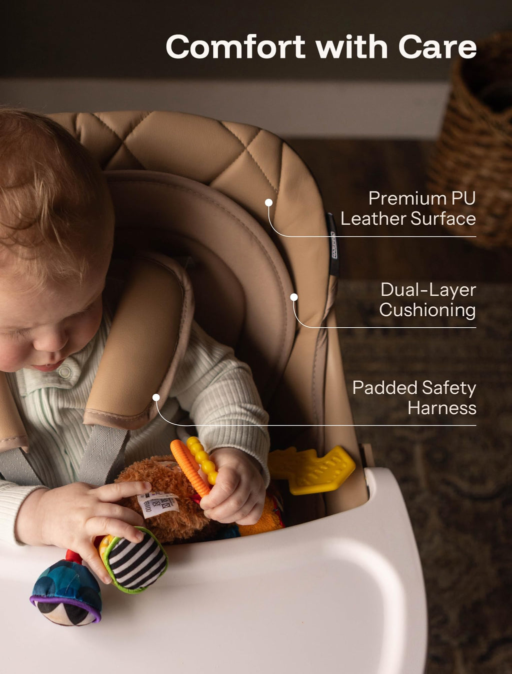 8-in-1 Convertible Baby High Chair Z4634