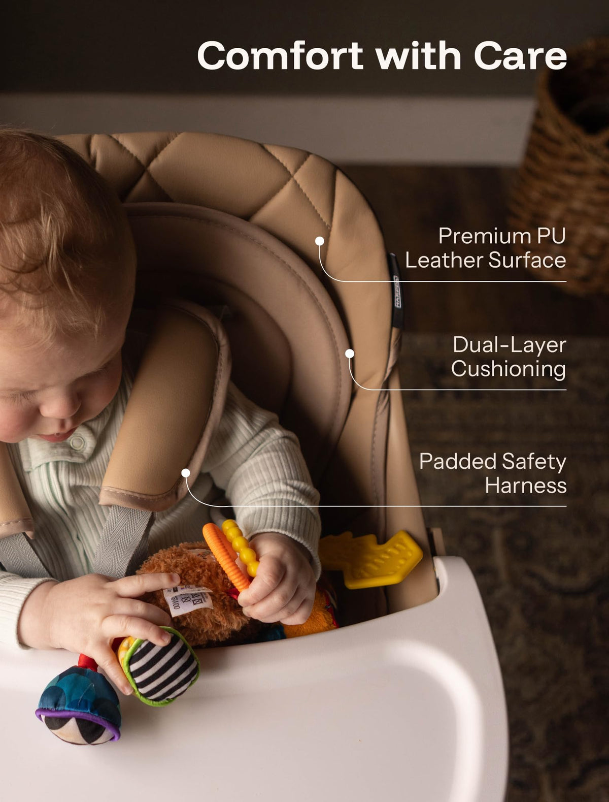 8-in-1 Convertible Baby High Chair Z4634