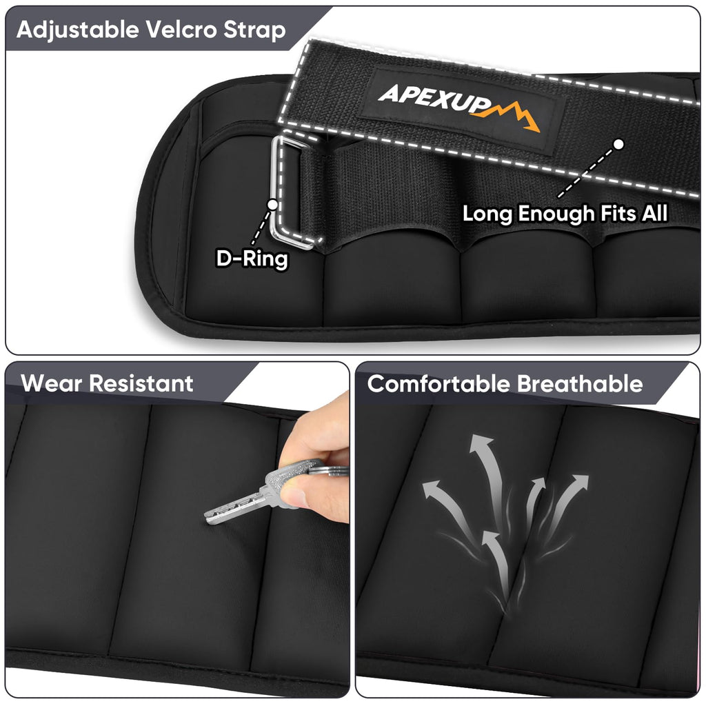 Adjustable Ankle Weights and Weighted Vest Y8915