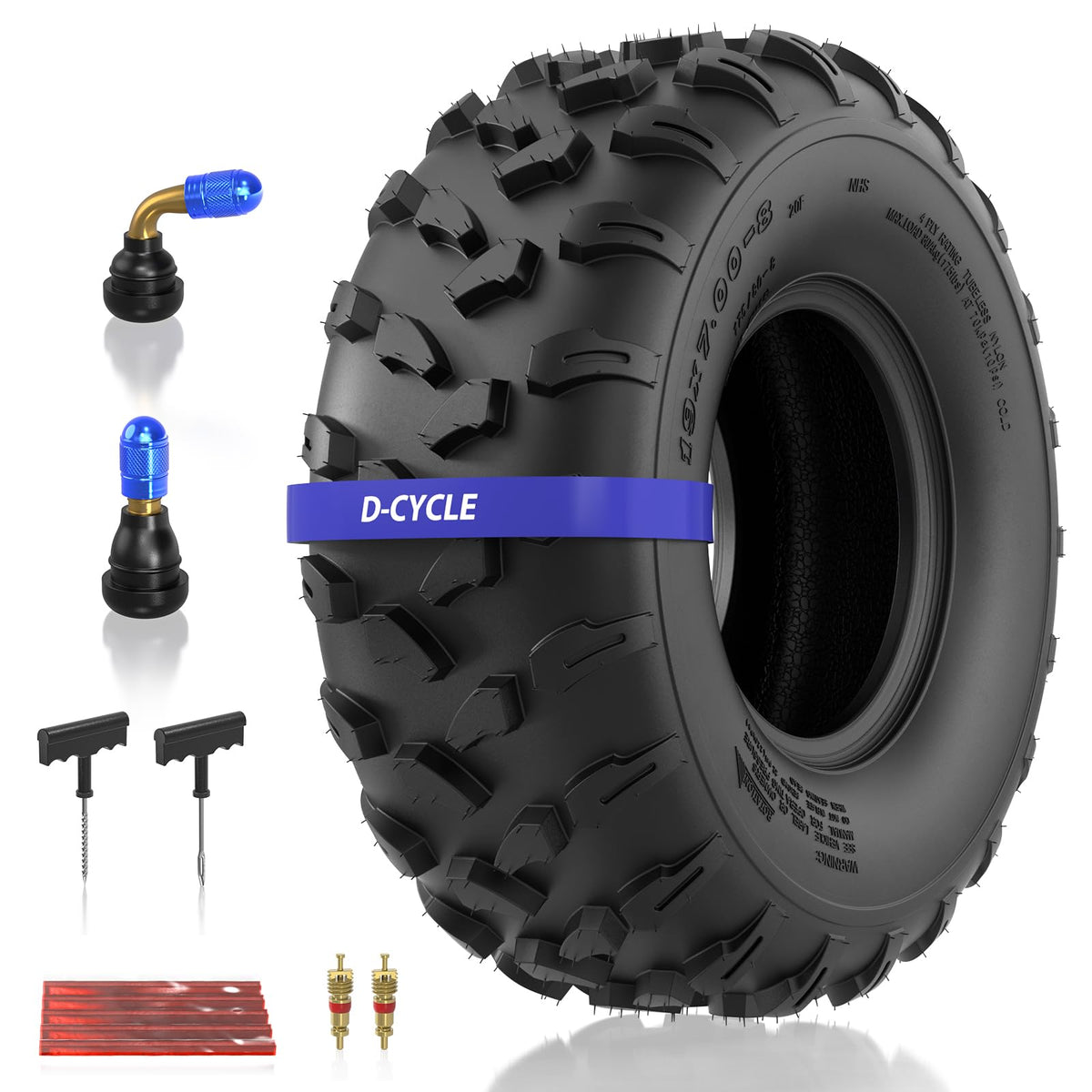 19x7-8 ATV UTV Tubeless All-Terrain Tire X17606