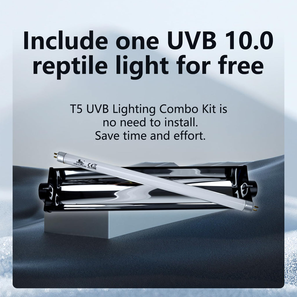 8W T5 UVB Lighting Combo Kit M504153
