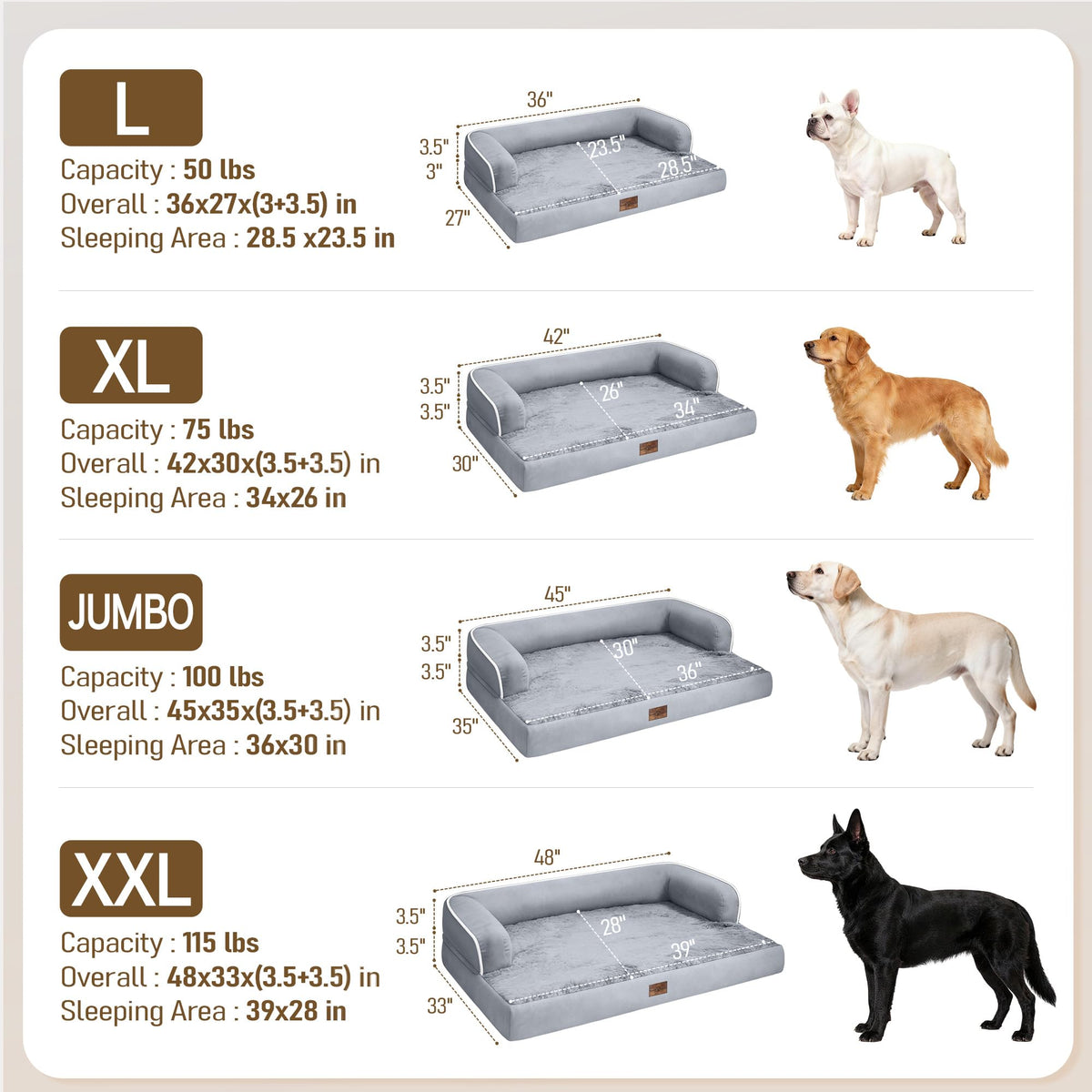 XL Dog Bed O52443