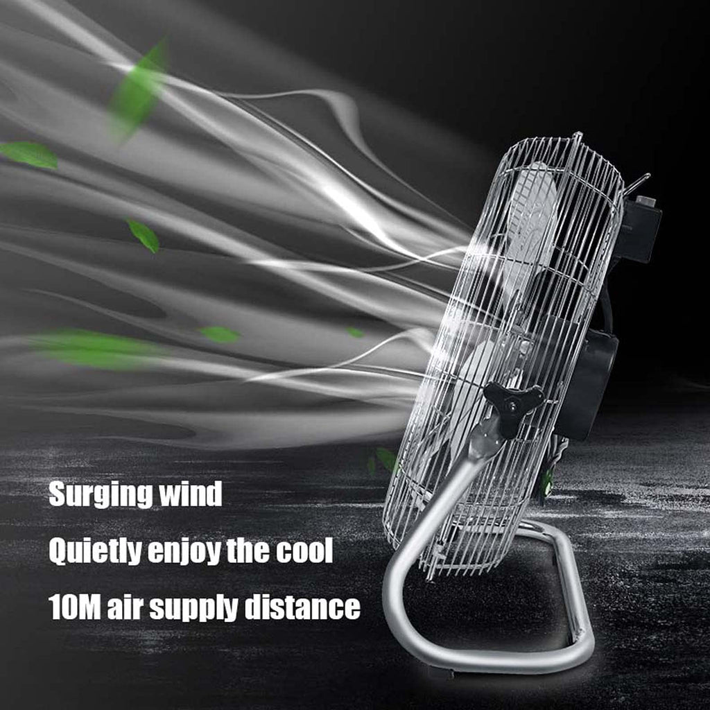 18 Inch 3 Speed Adjustable Tilt Metal Floor Fan O898