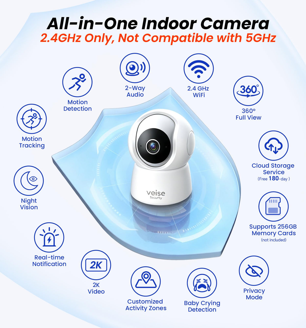 2K Indoor Camera R3729
