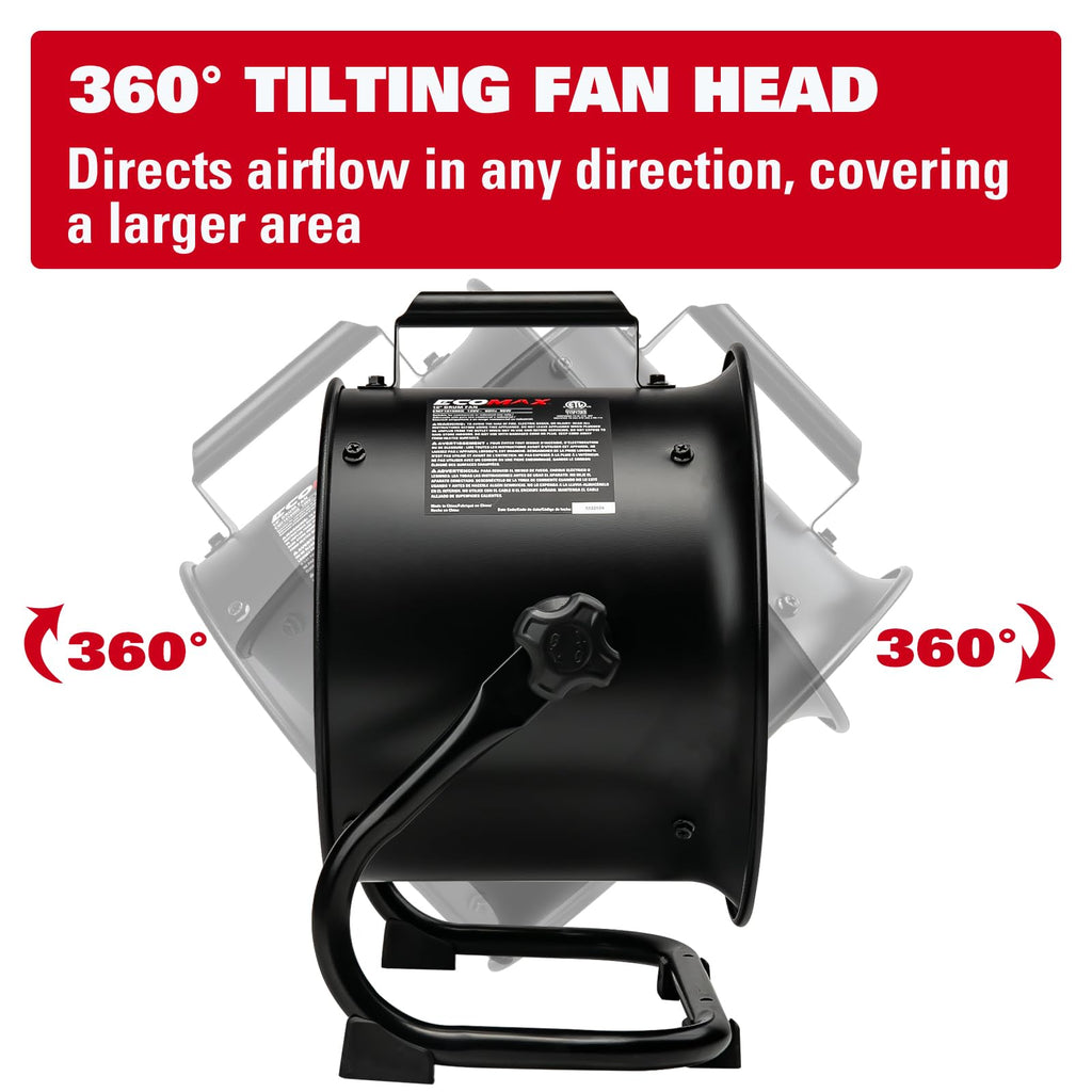 10 Inch High Velocity Drum Fan Y778694