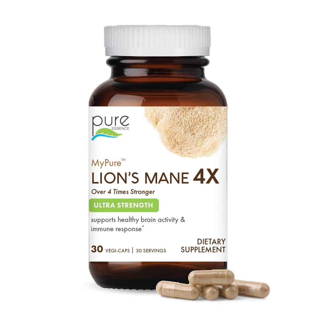 Lion's Mane Brain Support Supplement 30 Capsules X41890