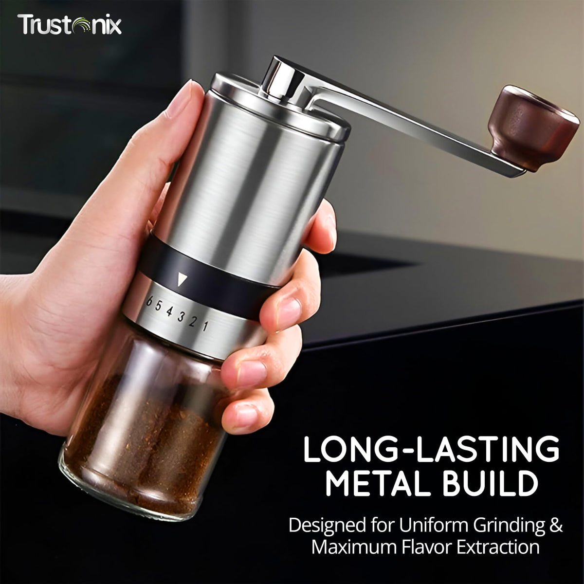 Manual Portable Hand Coffee Grinder H34087