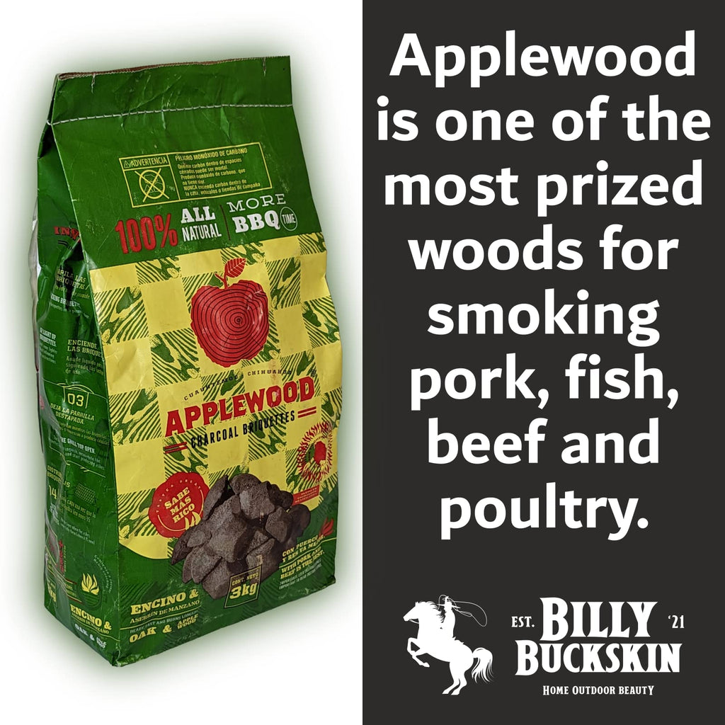 Oak & Applewood Charcoal Briquettes 6.5 Lb E150964