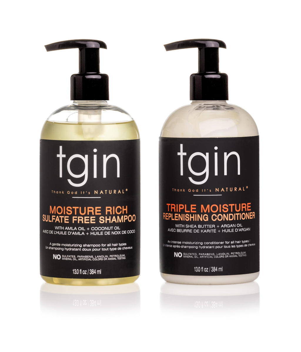 Sulfate Free Moisturizing Shampoo & Conditioner Duo 13 oz Set E154