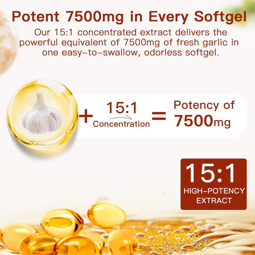 Odorless Organic Aged Garlic Extract Capsules N18201