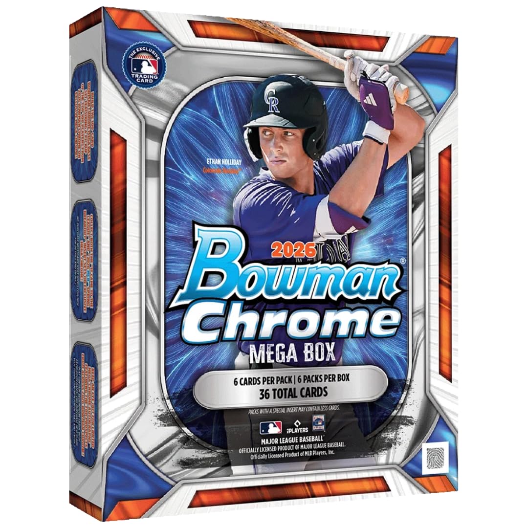 2026 Bowman Chrome Baseball Mega Box R3278